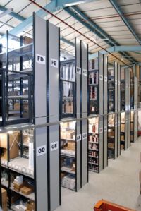 Multi-tier shelving systems